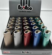Koko Metal Taşlı Çakmak